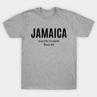 Jamaica Tower Isle w/Coordinates T-Shirt